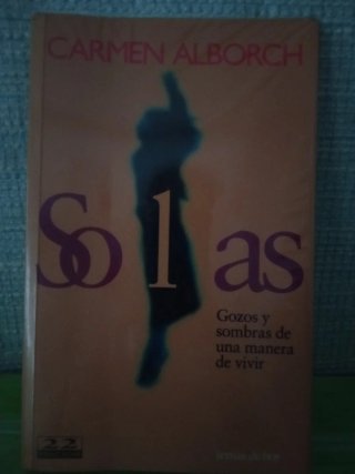 Libro Solas de Carmen Alborch
