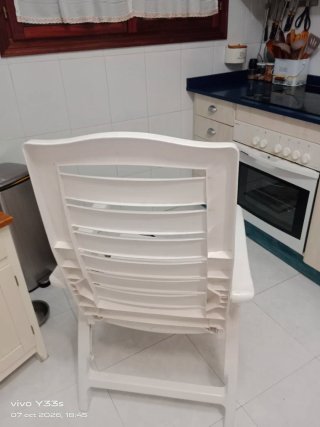 Silla de jardín/playa Leroy Merlin reclinable