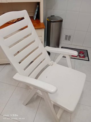 Silla de jardín/playa Leroy Merlin reclinable