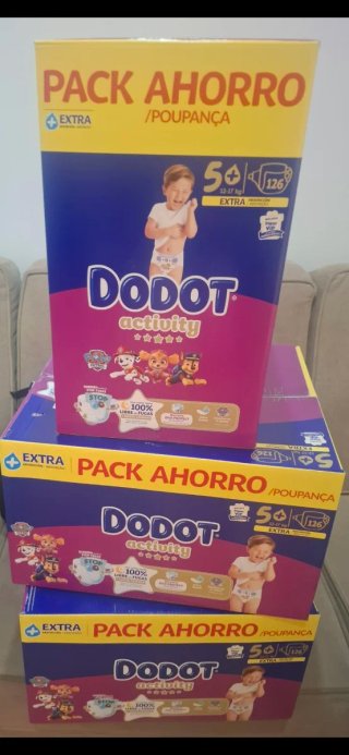 Pack de Fraldas Dodot Activity Tamanho 5+
