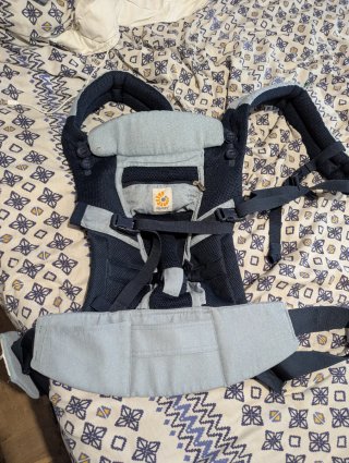 Mochila Portabebés Ergobaby Azul Claro