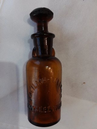 Botellín Farmacéutico Cristal con Tapon  goteador