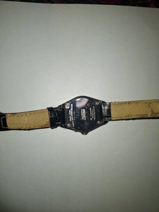 Reloj Seiko Kinetic Esfera Azul Correa Negra