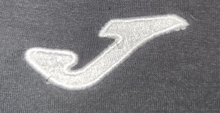 Camiseta Deportiva Joma Negra y Gris Talla L