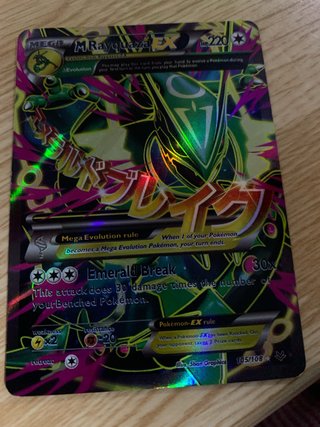 Carta Pokémon M Rayquaza EX 105/108