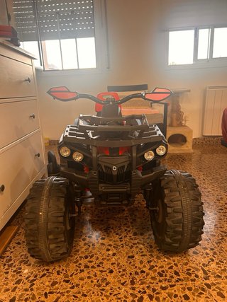 Quad infantil rojo