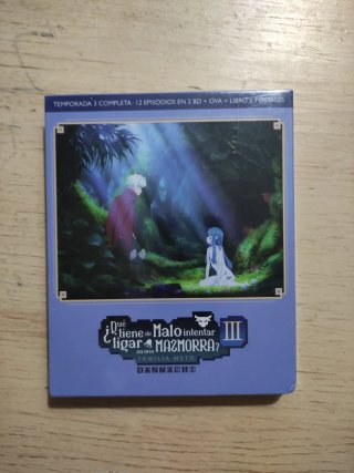 Blu-ray DanMachi Temporada 3 Completa