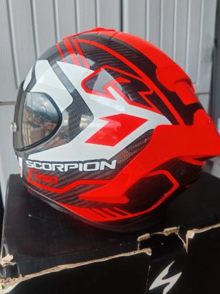 Casco moto Scorpion EXO R1 Air Carbon Supra