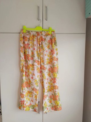 Pantalón Verano Floral Sfera Talla M