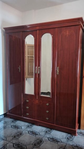 Armario de Madera con Espejos Aparador Salón