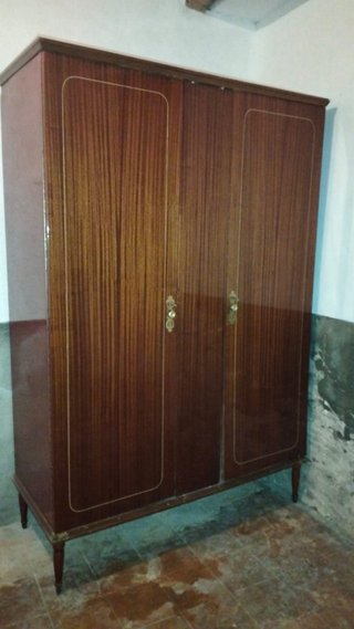 Armario de Madera con Espejos Aparador Salón