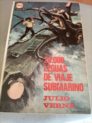 Libro. Julio Verne antiguo