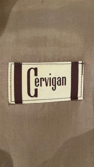 Abrigo Weyrer Loden Vintage Marrón