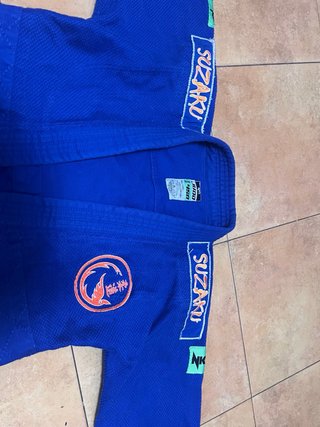 Traje Judo Suzaku Azul