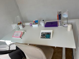 Escritorio elevable MITTZON Ikea Blanco