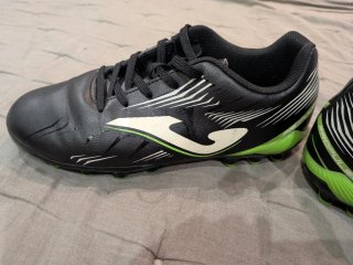 Botas de fútbol Joma niño/niña negras talla 35