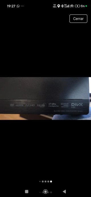 Reproductor Blu-Ray y DVD LG BD650