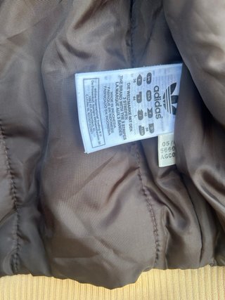 Adidas bomber chaqueta marron vintage