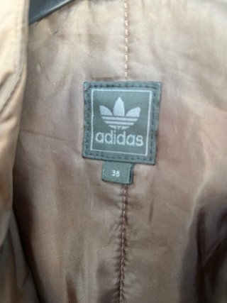 Adidas bomber chaqueta marron vintage