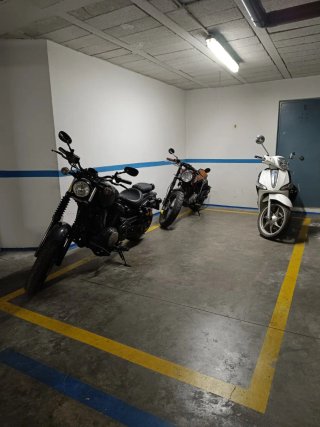 Alquiler plaza de garaje moto