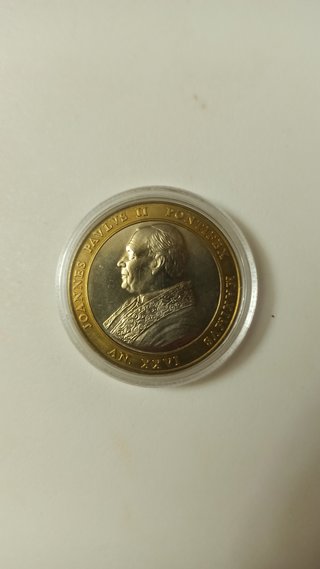 Moneda Conmemorativa Juan Pablo II