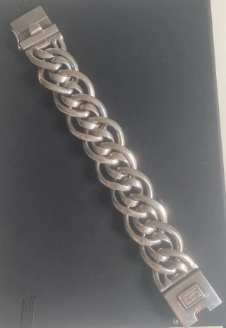 Pulsera Plata Maciza Buddha to Buddha