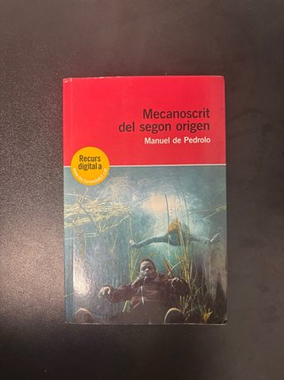 Mecanoscrit del segon origen de Manuel de Pedrolo