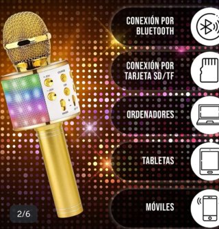 Micrófono Inalámbrico Karaoke Infantil