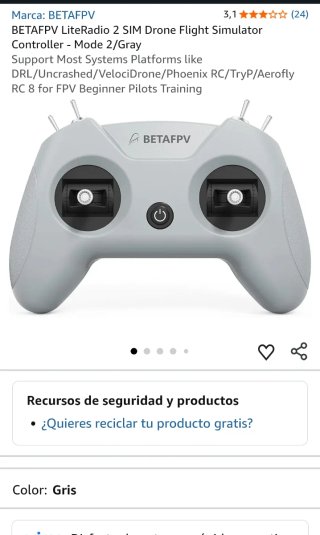 Mando BETAFPV LiteRadio 2 SIM