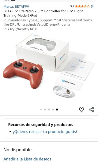 Mando BETAFPV LiteRadio 2 SIM
