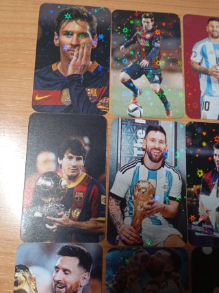 Colección Cromos Messi Hologramas Estrellas