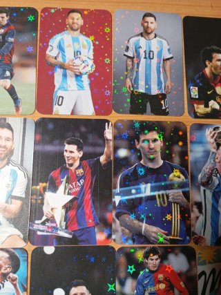 Colección Cromos Messi Hologramas Estrellas