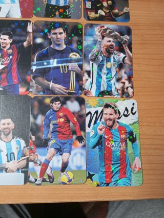 Colección Cromos Messi Hologramas Estrellas