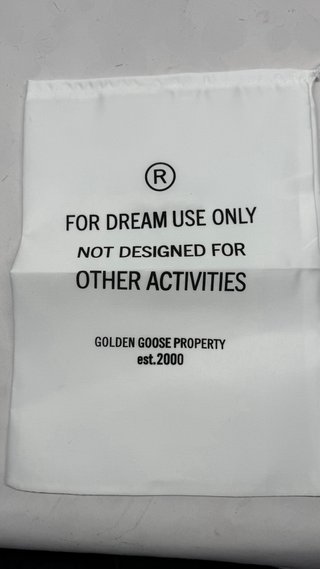 Sneakers Golden Goose bianche e nere taglia 43