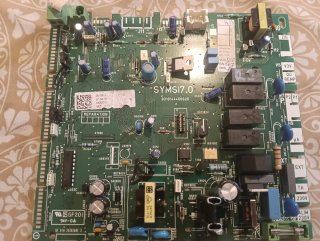 Placa base para caldera SYMSI7.0