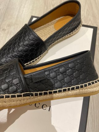 Alpargatas Gucci Negras