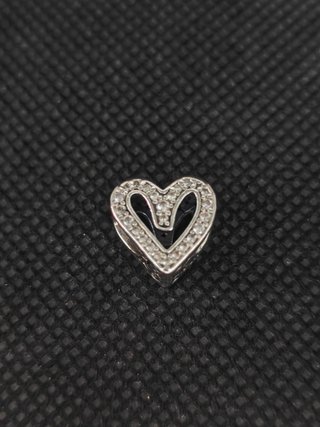 Charm plata 925 corazones circonitas051-03-00714