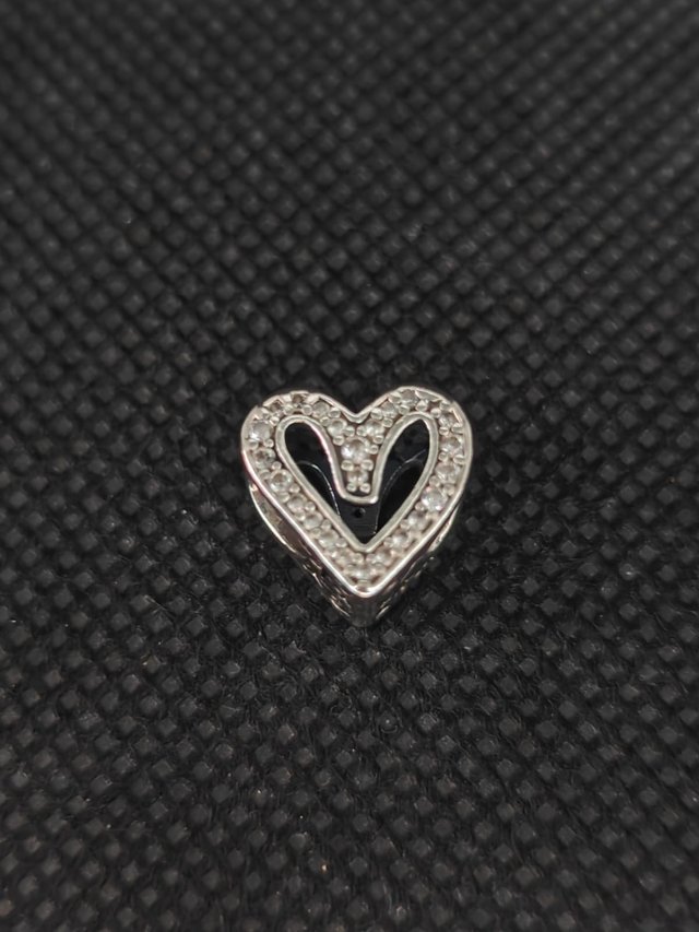 Charm plata 925 corazones circonitas051-03-00714