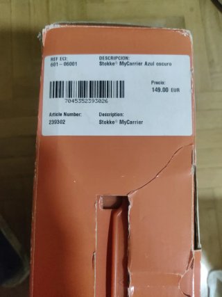 Mochila Portabebés STOKKE MyCarrier 3 en 1