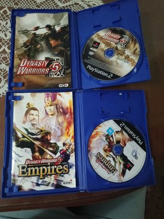 Lote 4 Juegos Dynasty Warriors PS2