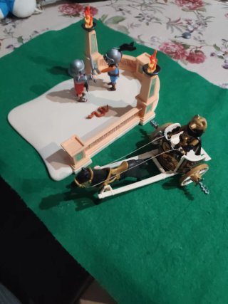 Arena de Gladiadores con Cuadriga Playmobil