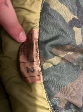Chaquetón Militar Camuflaje