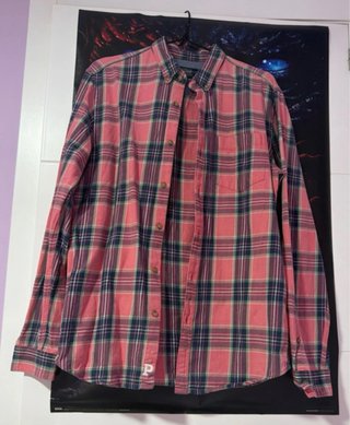 Camisa de cuadros Pull&Bear Talla L