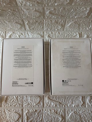 Lotto 2 Scatole Originali iPad Air 5 e Pro