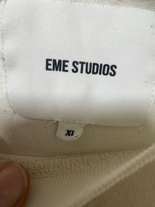 Camiseta Eme Studios Beige Talla XL