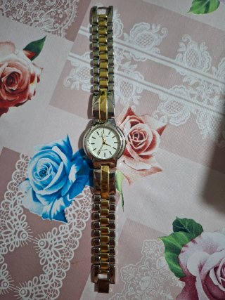 Reloj de Mujer Geneva Dorado y Plateado