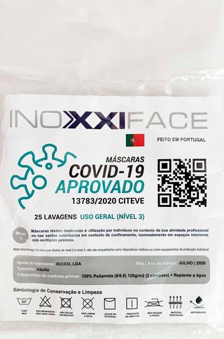 10 Máscaras Covid-19 em Preto