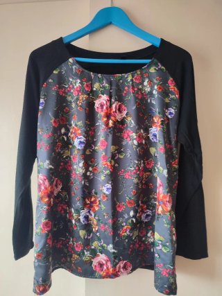Blusa de punto roma estampada