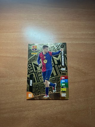 Carta Pedri Momentum 25/26 Panini