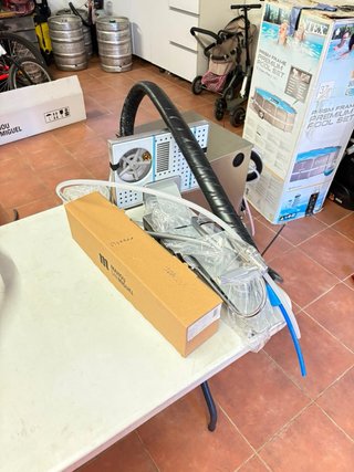 Grifo Cerveza Alhambra con Lavacopas ,enfriador
